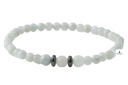 Akuamarin 4mm Doğal Taş Bileklik