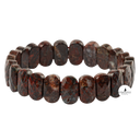 Dragon Jasper Doğal Taş Geniş Kesim Bileklik